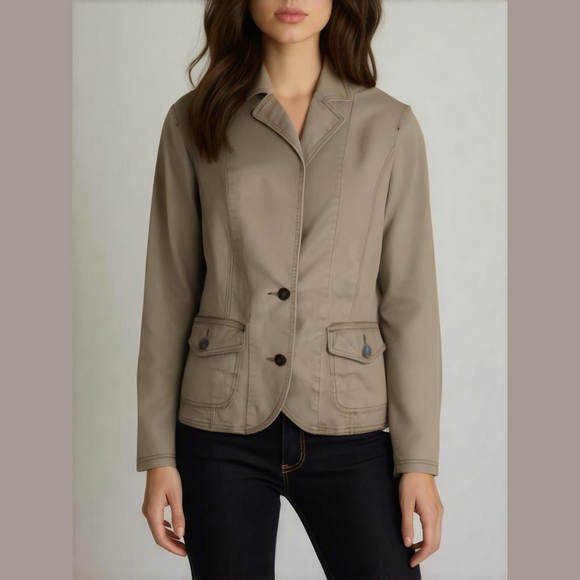 American Eagle outfitters woman tan Jacket Size S - Picture 1 of 8